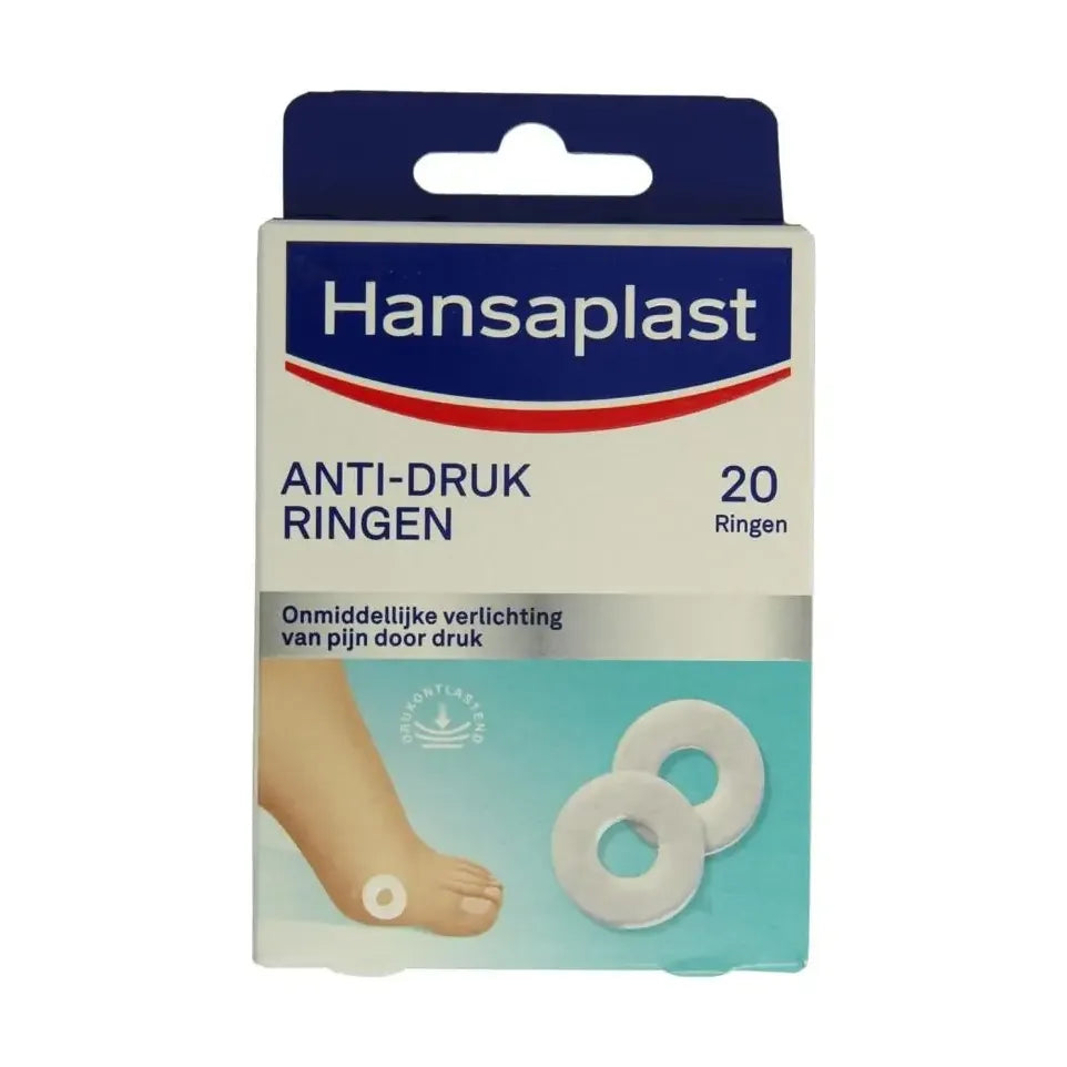 Hansaplast Voet anti-drukring likdoorn en eelt pleister 20 stuks