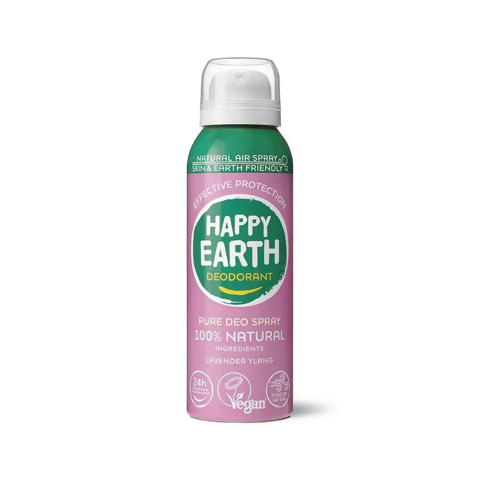 Happy Earth deo nat air spr lavender ylang 100 ml