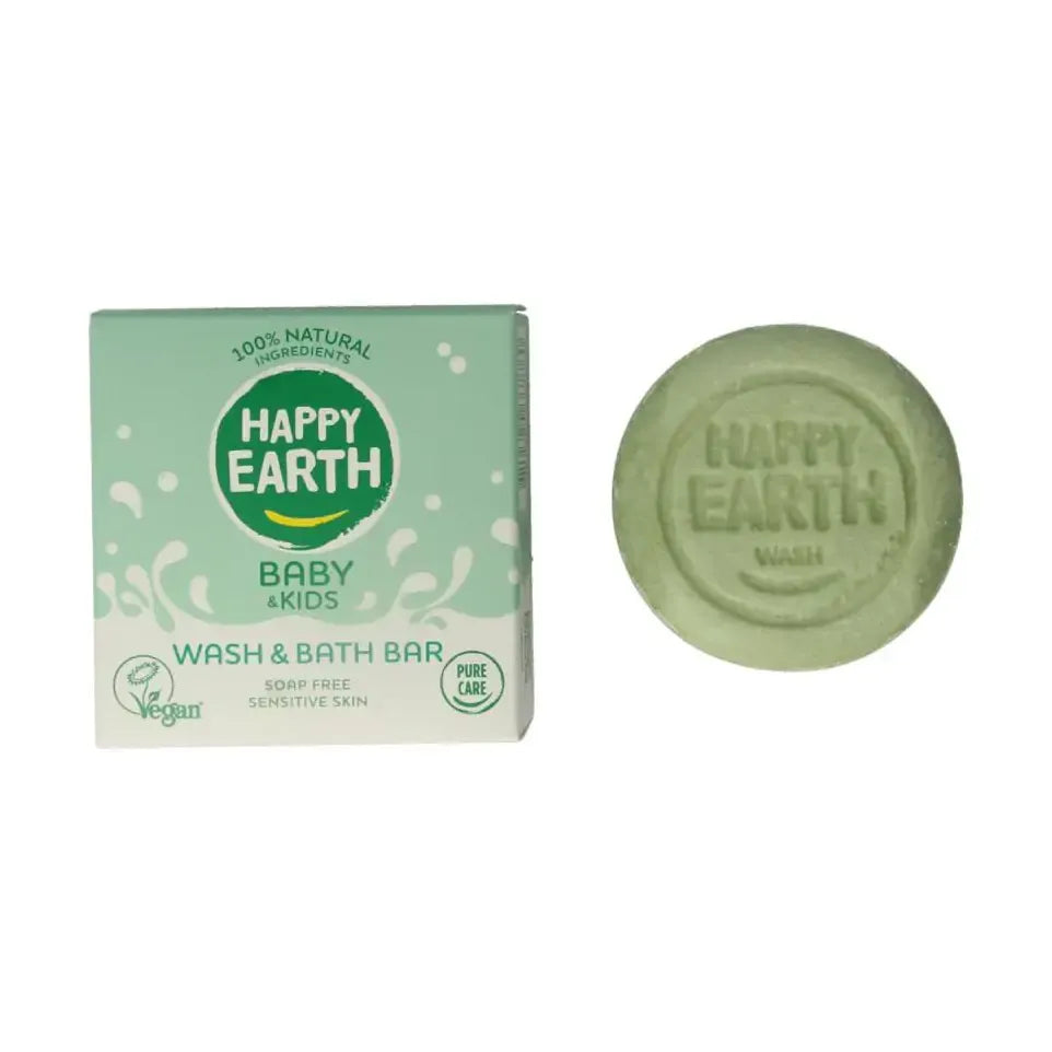 Happy Earth was & bad bar baby & kids 50 g