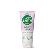 Happy Earth wasgel creme olie baby & kids 200 ml