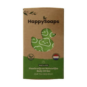 Happysoaps Baby & kids body oil bar aloe you very much 60 gram