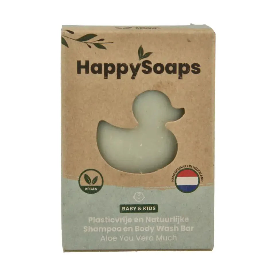 Happysoaps Baby shampoo & body wash aloe you very much 80 gram