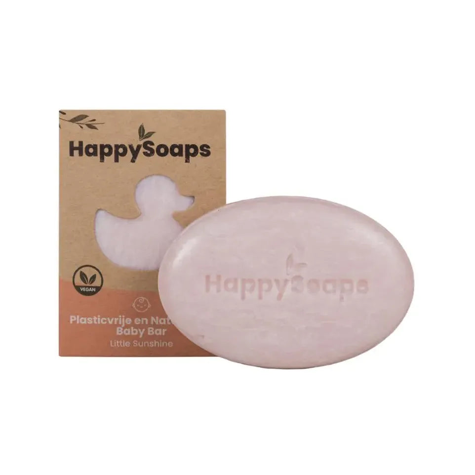 Happysoaps Baby shampoo & body wash little sunshine 80 gram