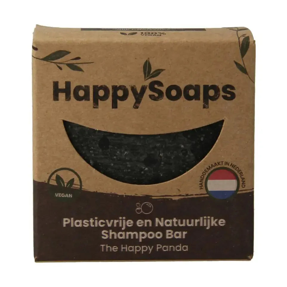 Happysoaps Shampoo bar the happy panda 70 gram