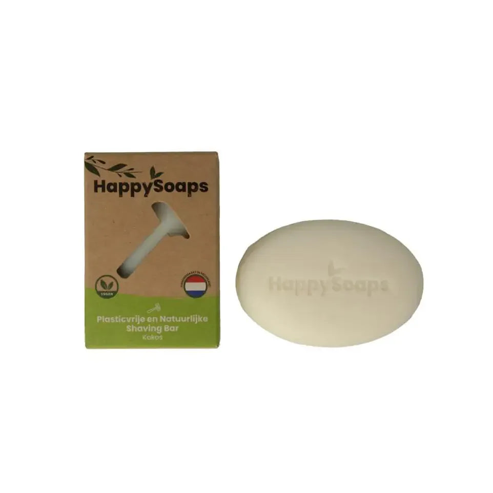 Happysoaps Shaving bar kokos 80 gram