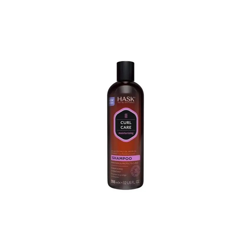 Hask Curl care moisturiser shampoo 355 ml