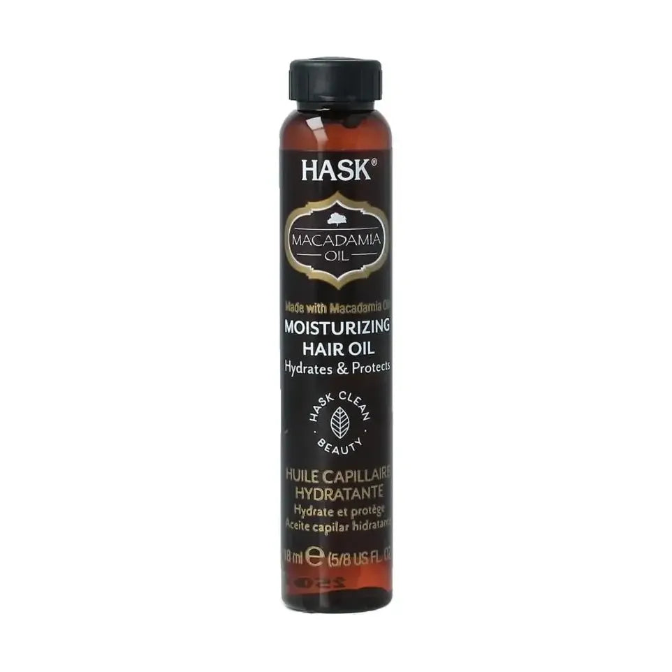 Hask Shine oil moisturizing macadamia oil 18 ml