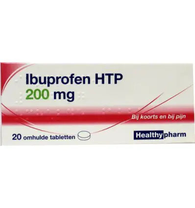 Healthypharm Ibuprofen 200 mg 20 tabletten
