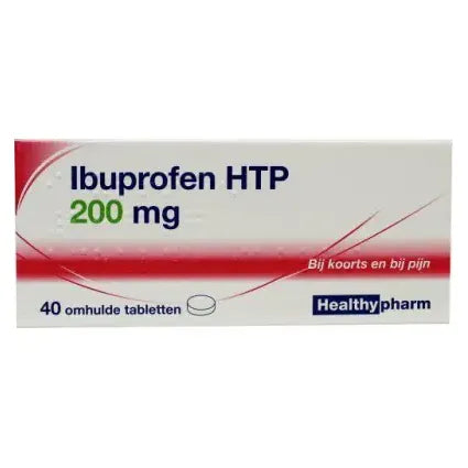 Healthypharm Ibuprofen 200 mg 40 tabletten