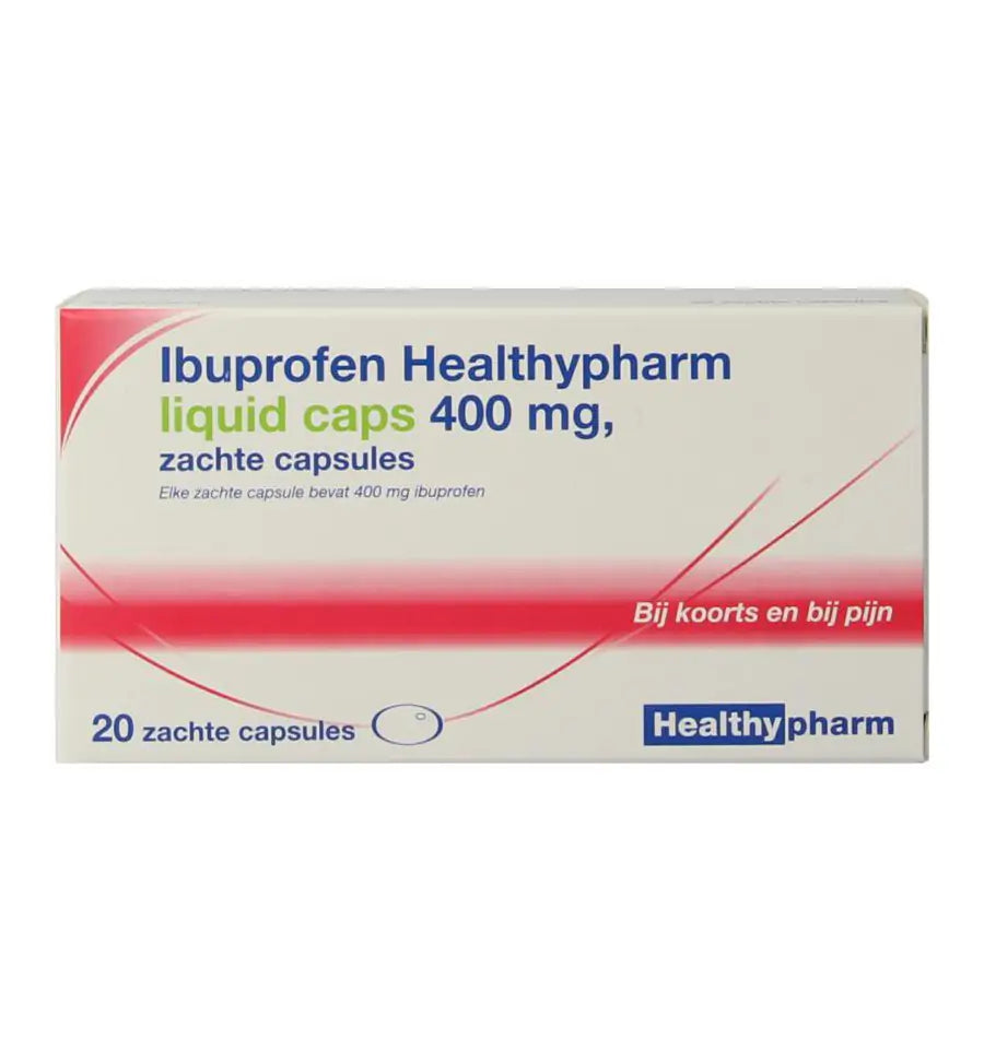 Healthypharm Ibuprofen 400 mg caps 20 liquidcaps