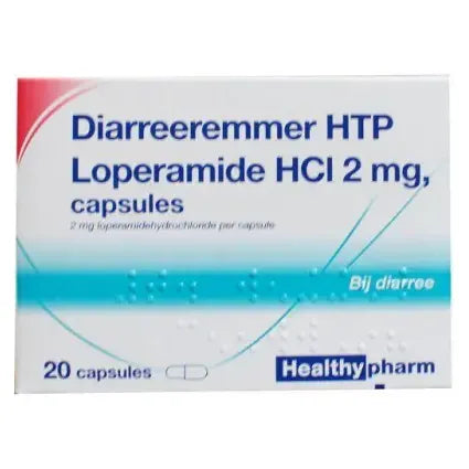 Healthypharm Loperamide 2 mg diarreeremmer 20 capsules