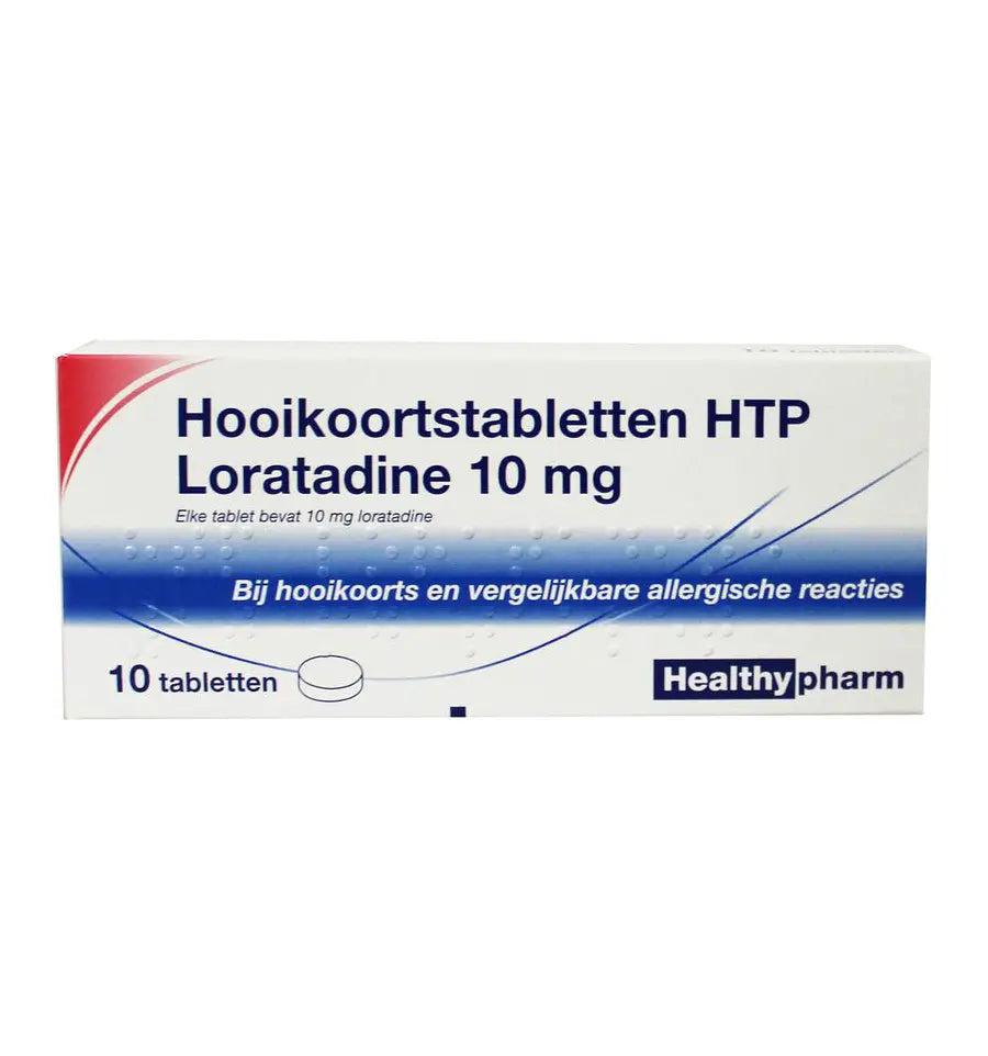 Healthypharm Loratadine hooikoorts tablet 10 tabletten