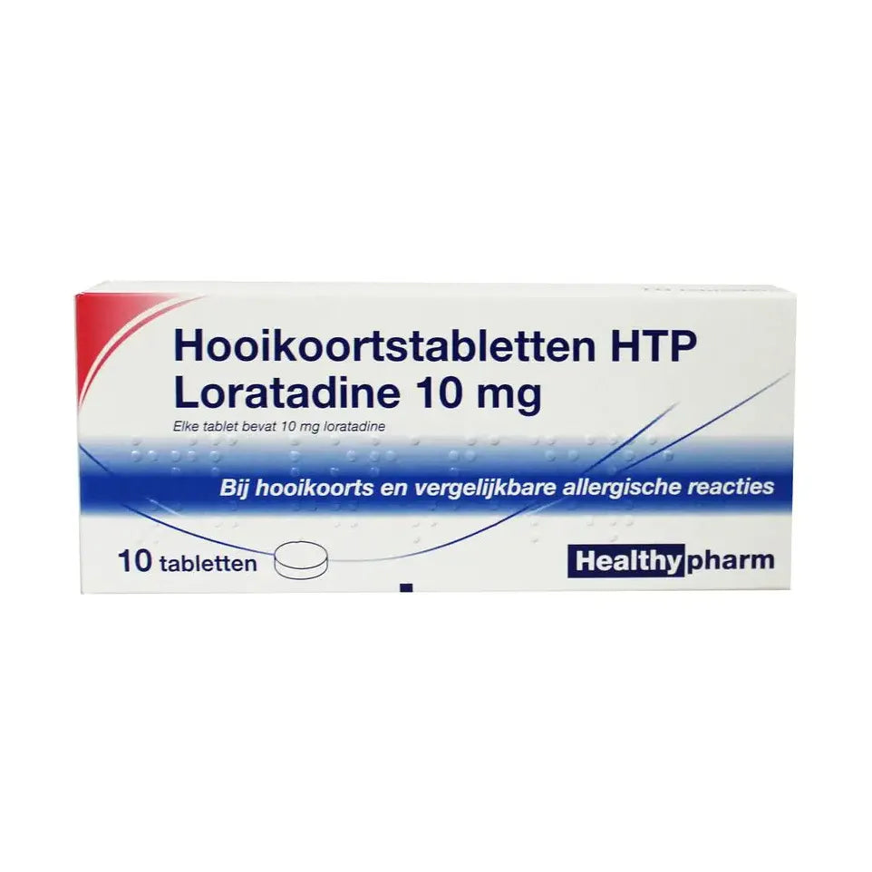 Healthypharm Loratadine hooikoorts tablet 10 tabletten