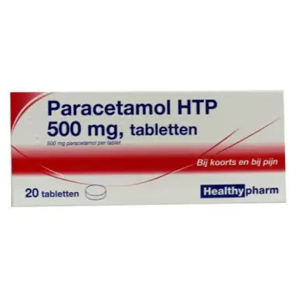 Healthypharm Paracetamol 500 mg 20 tabletten