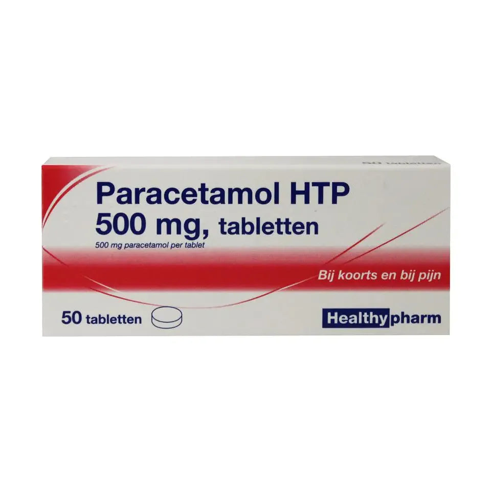 Healthypharm Paracetamol 500 mg 50 tabletten