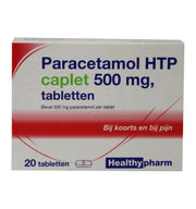 Healthypharm Paracetamol caplet 500 20 tabletten