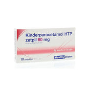 Healthypharm Paracetamol kind 60 mg 10 zetpillen