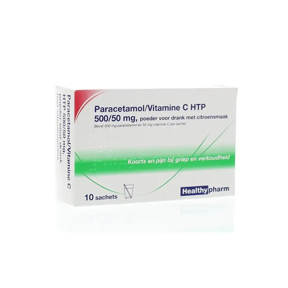 Healthypharm Paracetamol & vit C 10 sachets