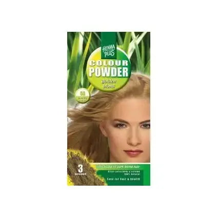 Henna Plus Colour powder 50 golden blond 100 gram