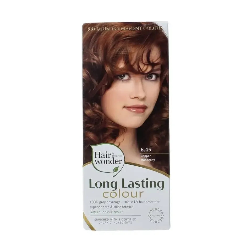 Henna Plus Long lasting colour 6.45 copper mahogany 100 ml