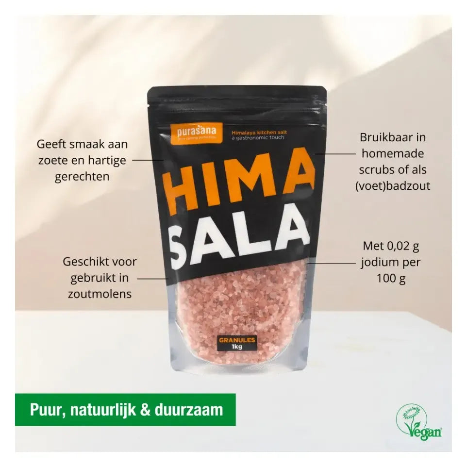 Purasana Himasala keukenzout grof navulzak 1 kg