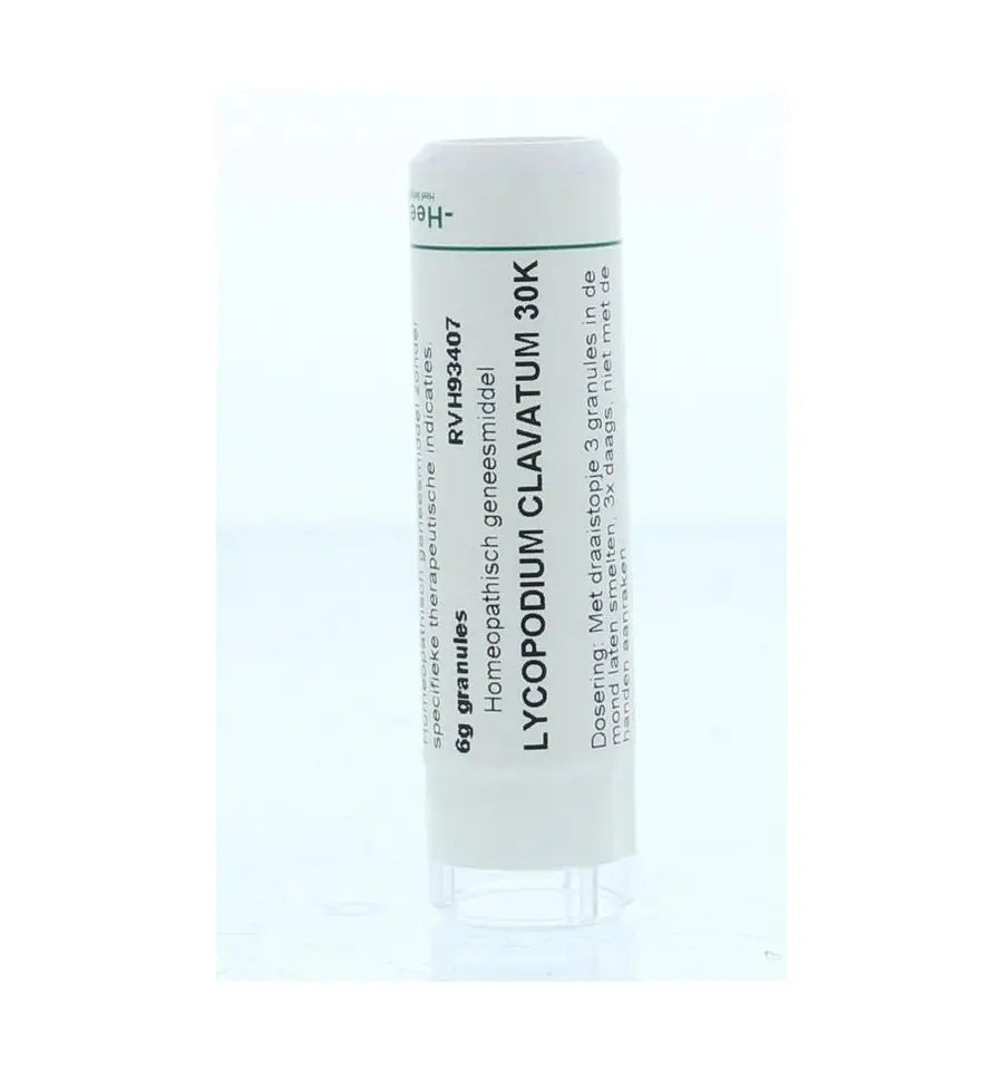Homeoden Heel Lycopodium clavatum 30K 6 gram granules