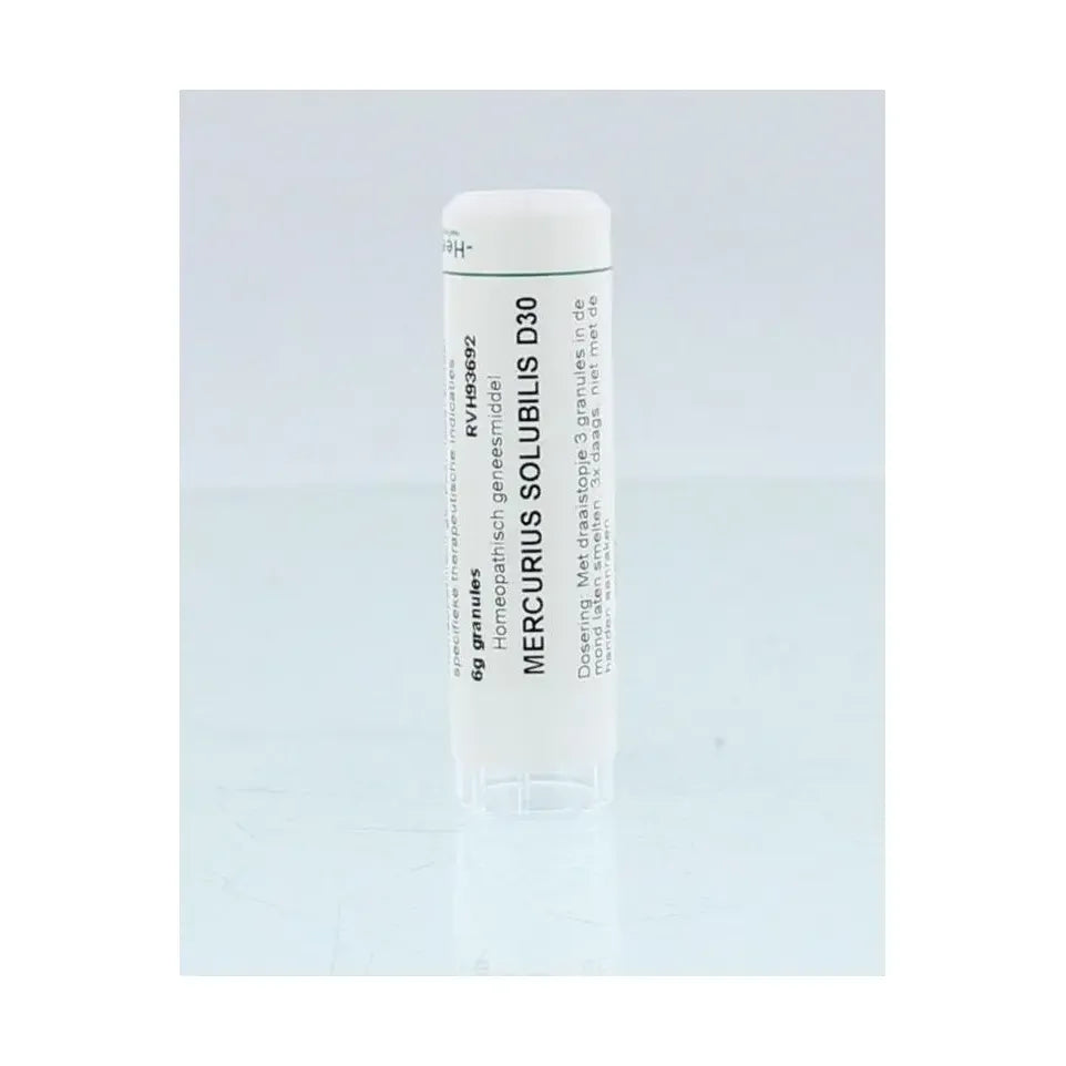 Homeoden Heel Mercurius solubilis D30 6 gram granules