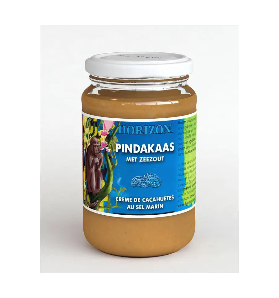 Horizon Pindakaas met zeezout 350 gram
