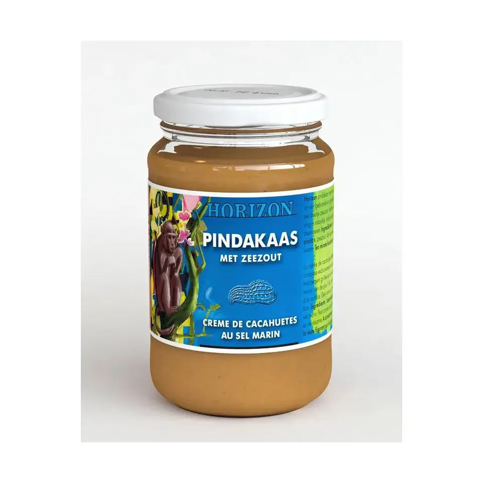Horizon Pindakaas met zeezout 350 gram