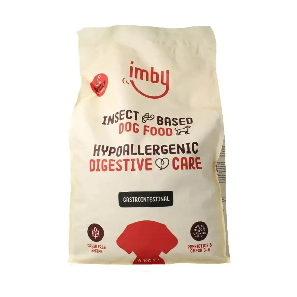Imby Pet Food Hondenbrokken insecteiwitten gastrointestina 4 kg