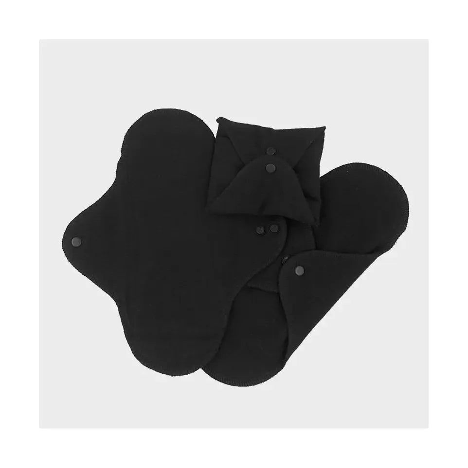 Imsevimse Maandverband wasbaar zwart mini 3 stuks