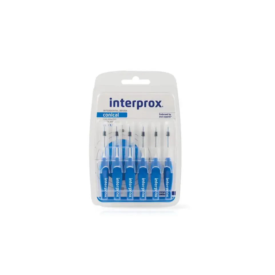 Interprox Premium conical blauw 3.5 - 6mm 6 stuks