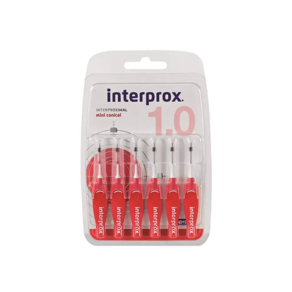 Interprox Premium mini conical rood 6 stuks