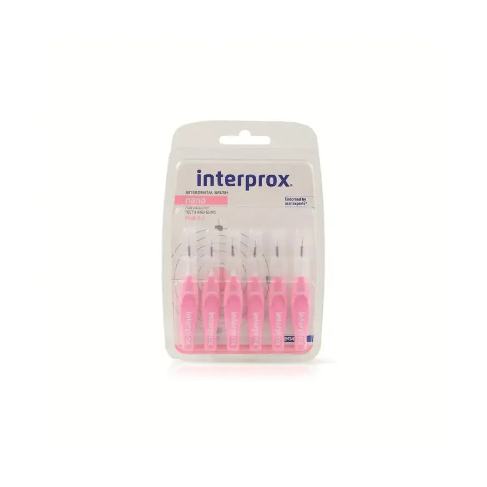 Interprox Premium nano 0.6 mm roze 6 stuks