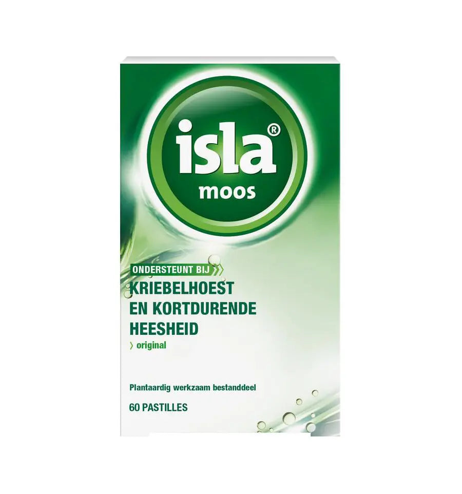 Isla Moos keelpastille 60 pastilles