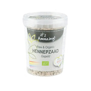 It's Amazing Raw & organic hennepzaad gepeld 250 gram