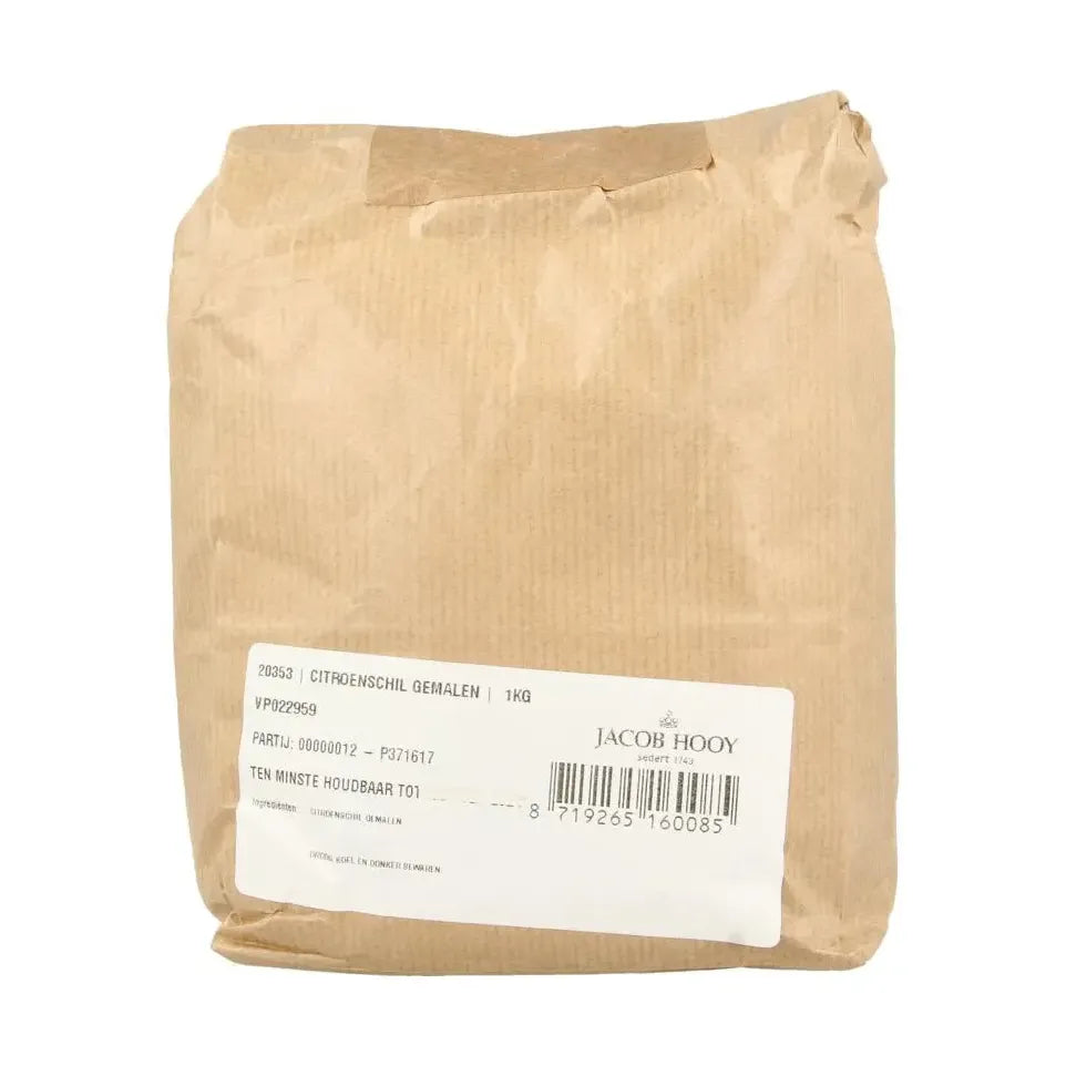 Jacob Hooy Citroenschil gemalen 1 kg