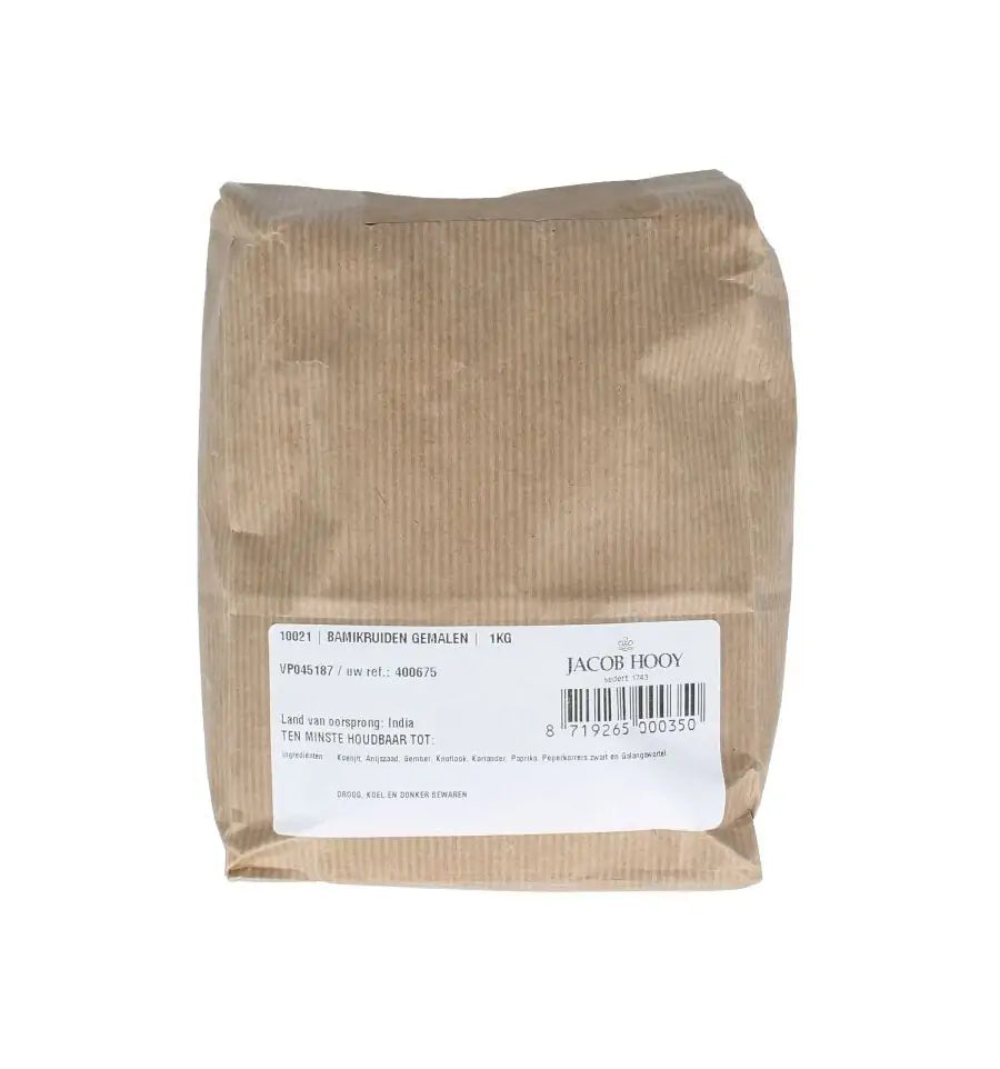 Jacob Hooy Bamikruiden gemalen 1 kg (afbeelding 2)
