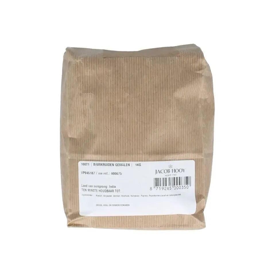 Jacob Hooy Bamikruiden gemalen 1 kg (afbeelding 2)