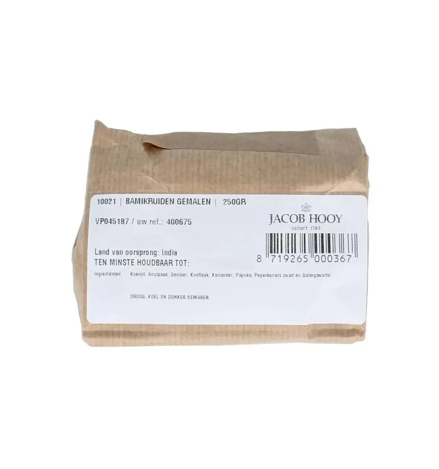 Jacob Hooy Bamikruiden gemalen 250 gram