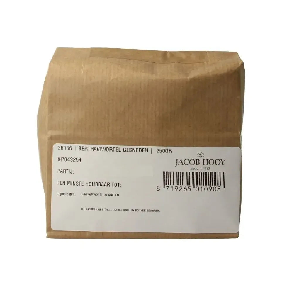 Jacob Hooy Bertramwortel gesneden 250 gram