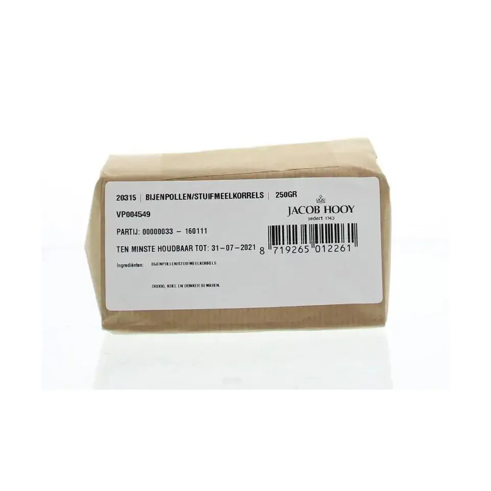 Jacob Hooy Bijenpollen/stuifmeelkorrels 250 gram