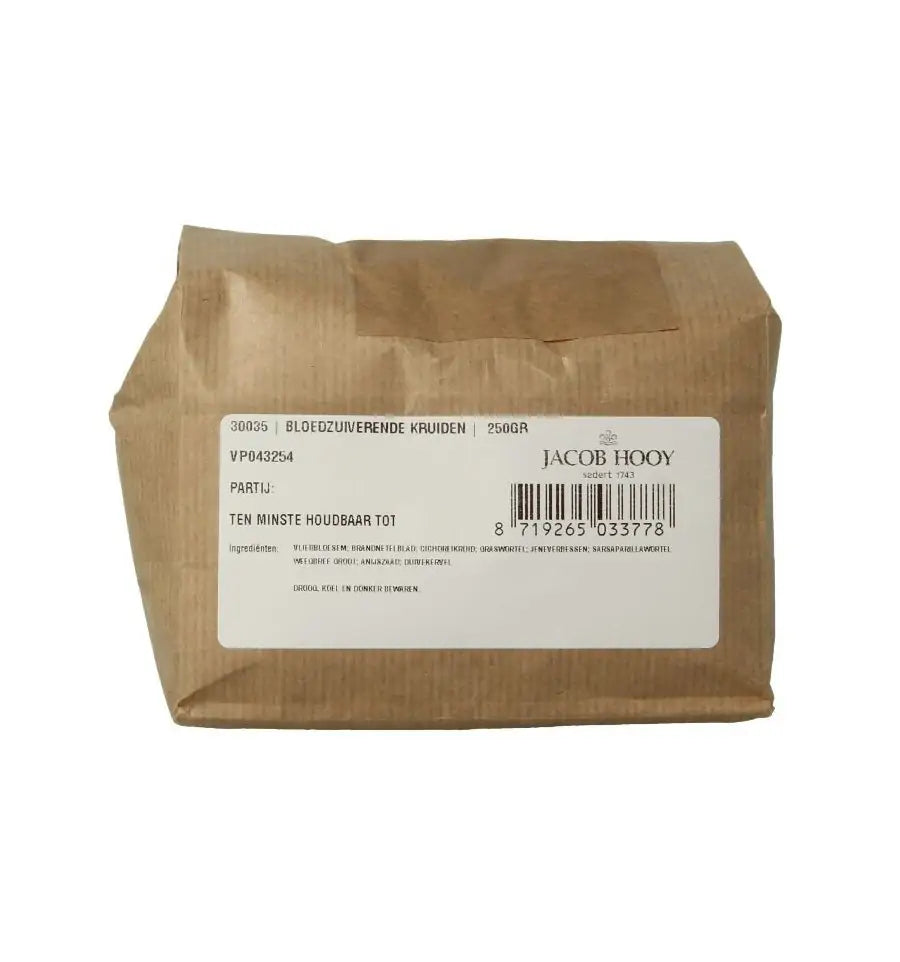 Jacob Hooy Bloedzuiverende kruiden 250 gram