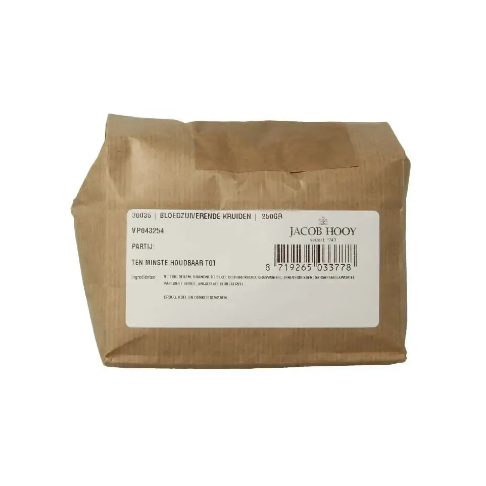 Jacob Hooy Bloedzuiverende kruiden 250 gram
