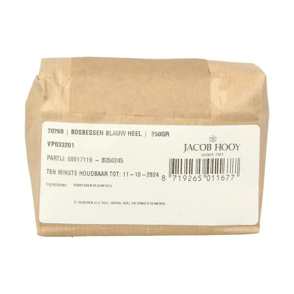 Jacob Hooy Bosbessen blauw 250 gram