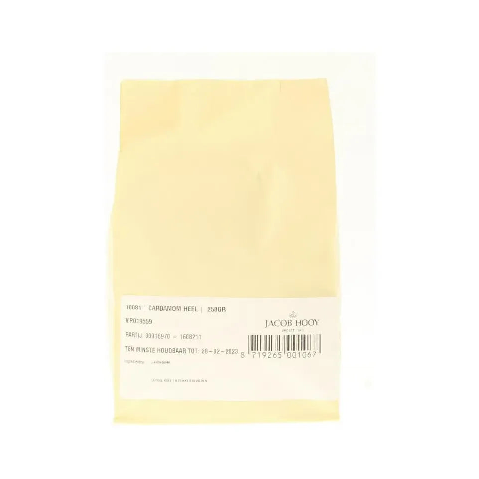 Jacob Hooy Cardamom zaad heel 250 gram