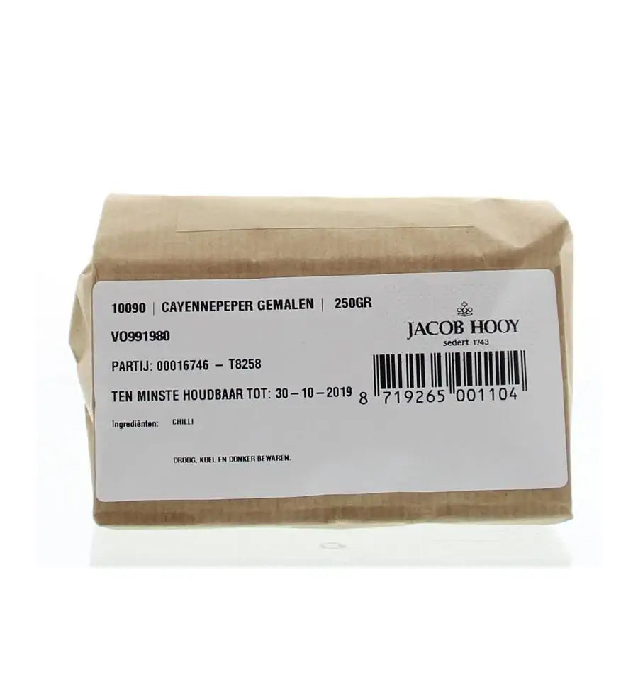 Jacob Hooy Cayennepeper gemalen 250 gram