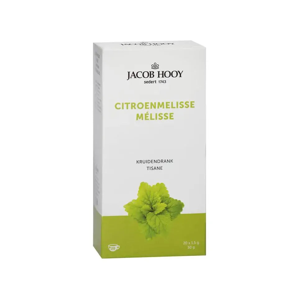 Jacob Hooy Citroenmelisse thee gold 20 zakjes