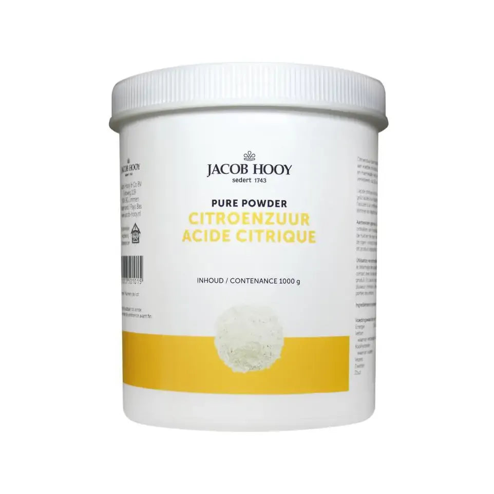 Jacob Hooy Citroenzuur pot 1 kg