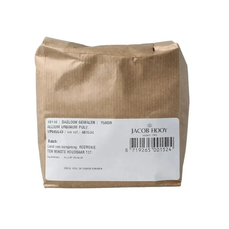 Jacob Hooy Daslook gemalen 250 gram